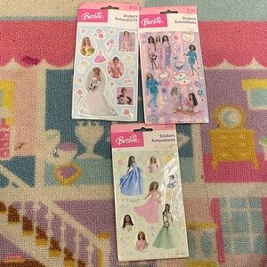 Vintage Sandylion Barbie stickers 3 packs